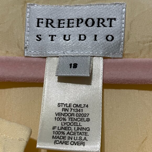 Freeport Studio LL Bean Womens VTG Button Front Maxi Dress 18 Cottage Prairie - Picture 4 of 8